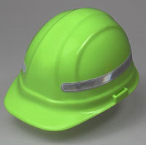 HARD HAT HI-VIZ ADHESIVE REFLECTIVE WRAP AROUND STRIP-SILVER