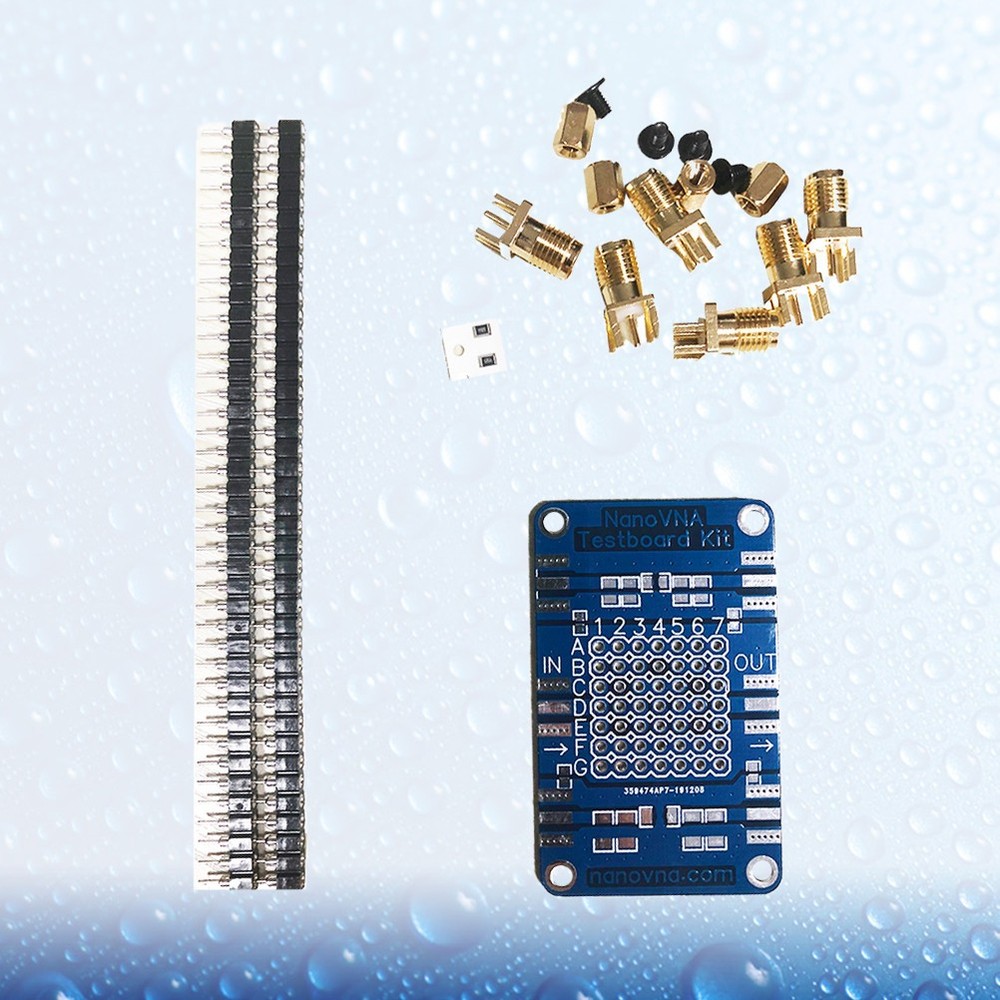 1Pc NanoVNA Testboard KitRadio Frequency Test Board Vector Network Test Filters