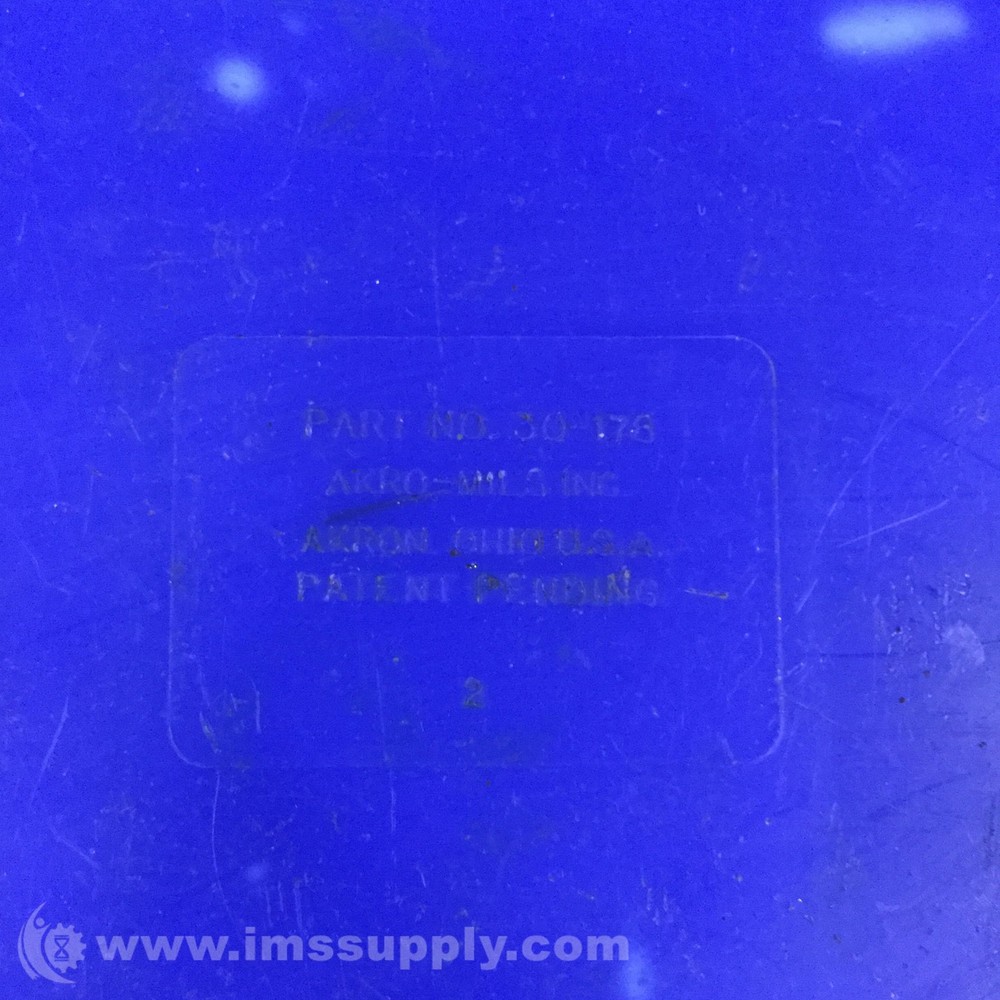 Akro Mils 30-178 18" Blue Stacking Storage Shelf Bin USIP