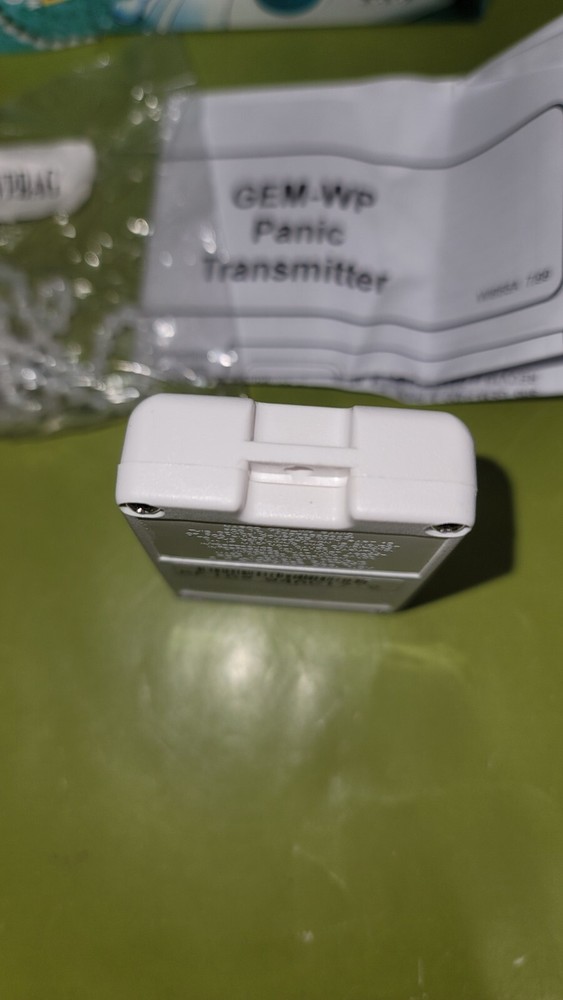 NAPCO GEMINI GEM-WP PANIC Wireless Waterproof Pendant Panic Button NEW