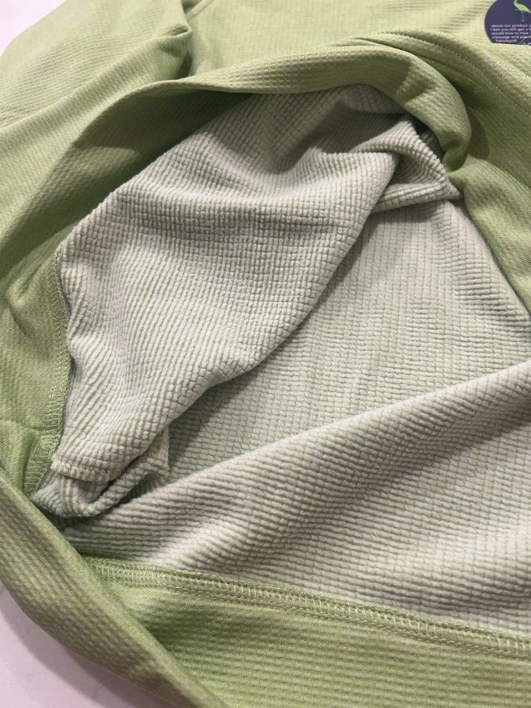 NWT Tailor Byrd Performance 1/4 Zip Pullover Avocado Green Men XL