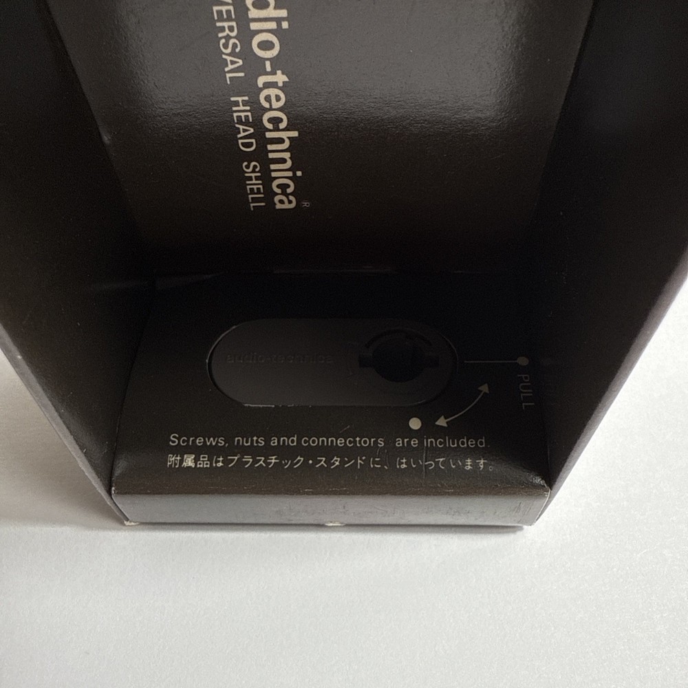Audio Technica AT-S Universal Head Shell Box and Hardware Only No Shell Include