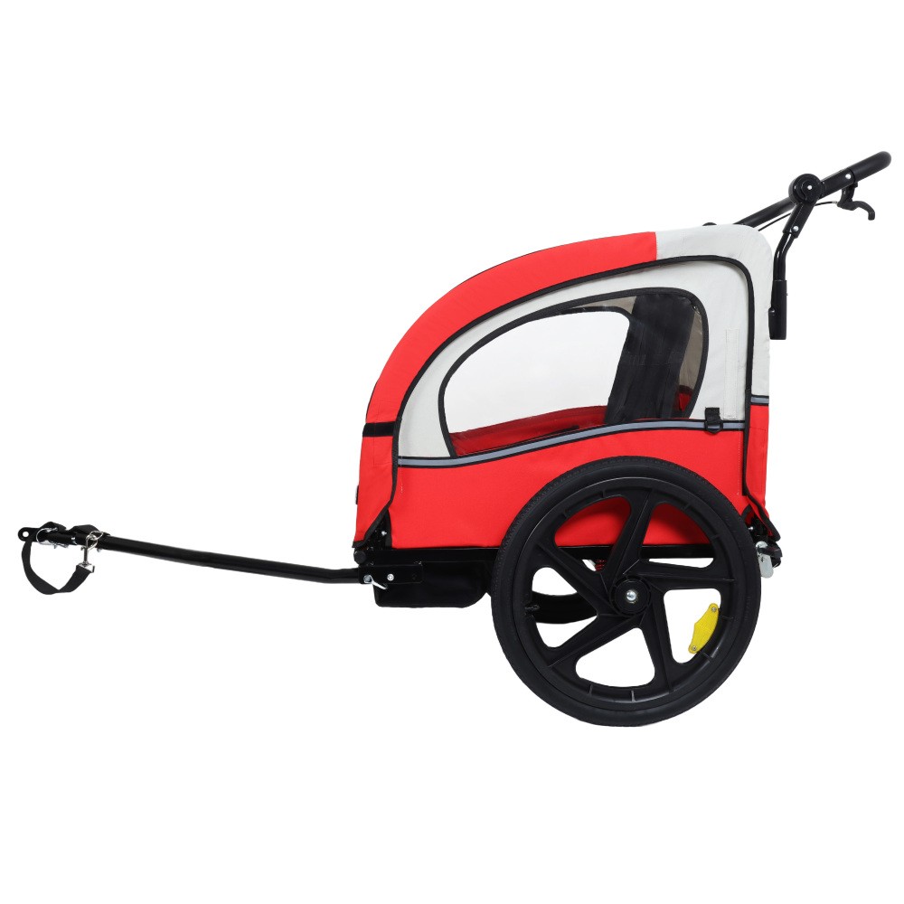 Double Stroller 5-Point Harness Foldable Swivel Front Wheels Storage Bag