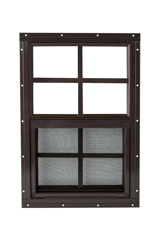 Shed/Chicken Coop Window 12" x 18"- Flush Mount