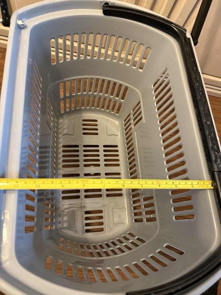40 Grocery Rolling Shopping Baskets With ABS Handle (Read Description!!)