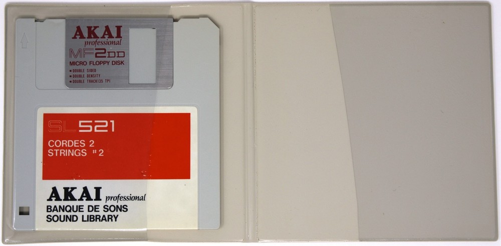 Akai SL521 Strings #2 S900 Format Floppy Disk Banque De Sons