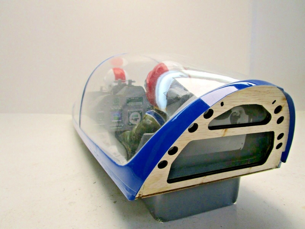 FMS Giant Scale 2 Seat Cockpit Canopy Remote Control Fighter Jet Finished
