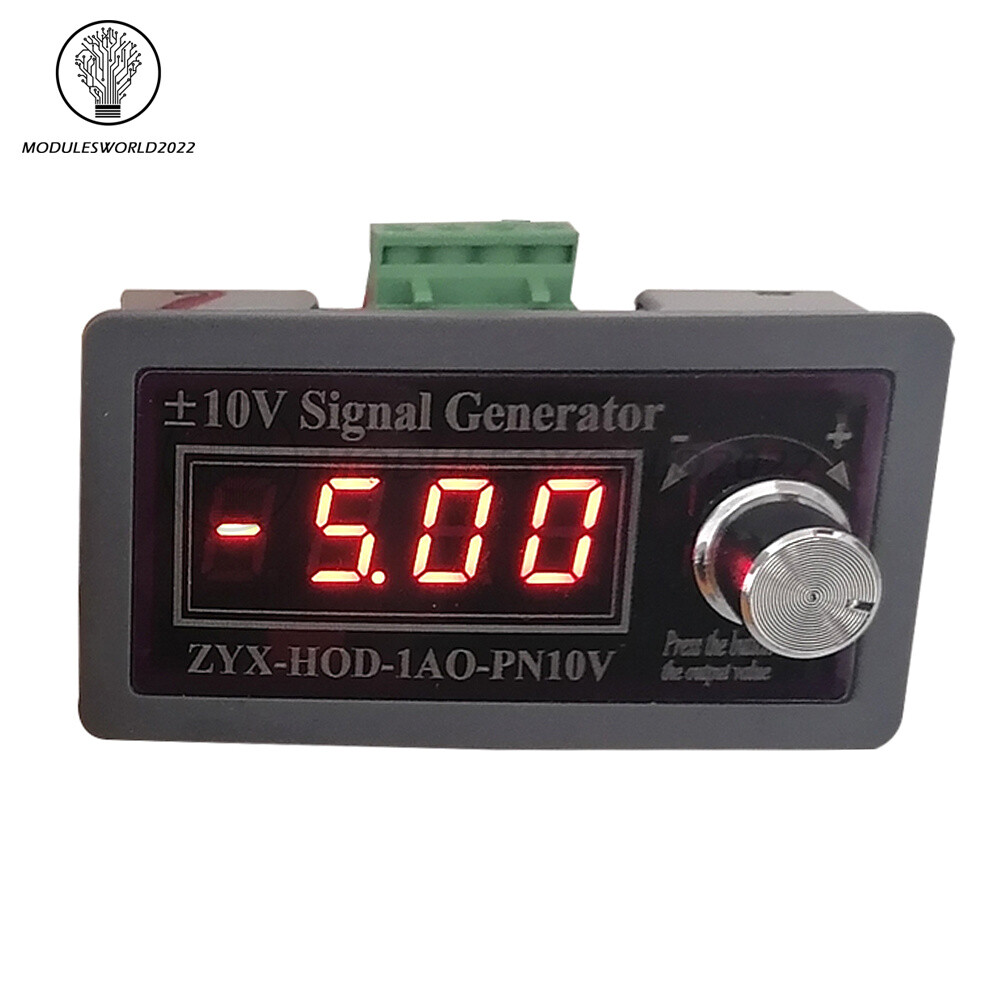 Signal Generator Transmitter Adjustable Current Voltage Analog 0-3.3V/0-10V/±10V
