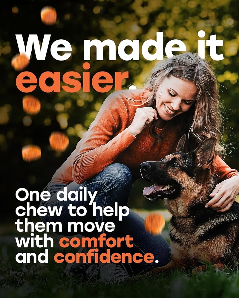 Glucosamine 500mg Hip & Joint Support Supplement for Dogs