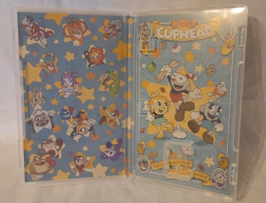 Authentic Box Case ONLY for Nintendo Switch "Cuphead"