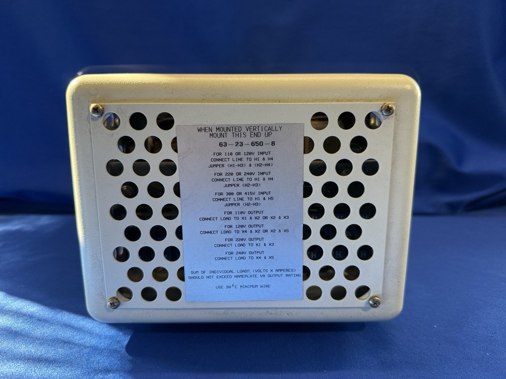 Sola Mini/Micro Computer Regulator 63-23-650-8 - Read Description