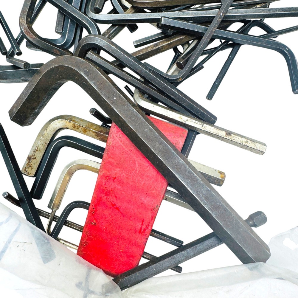 Lots of Assorted Unbranded L-Shaped Hex Key Set