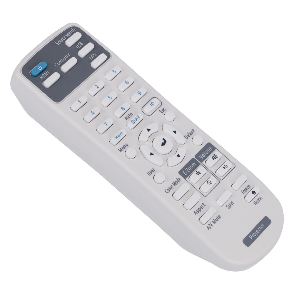 Replace Remote for Epson Projector PowerLite E20 119W 118 BrightLink 735Fi 725Wi