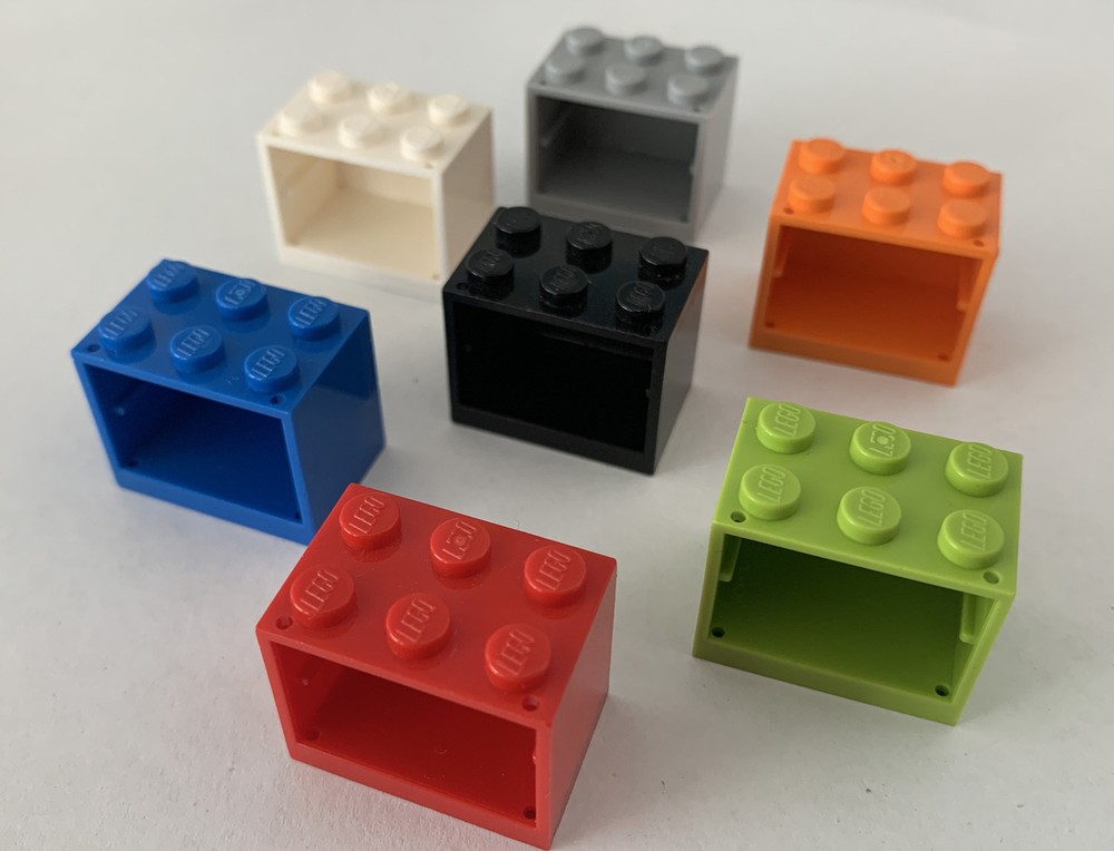 LEGO Parts 4532 (1pc) Container Cupboard 2x3x2 Solid Studs