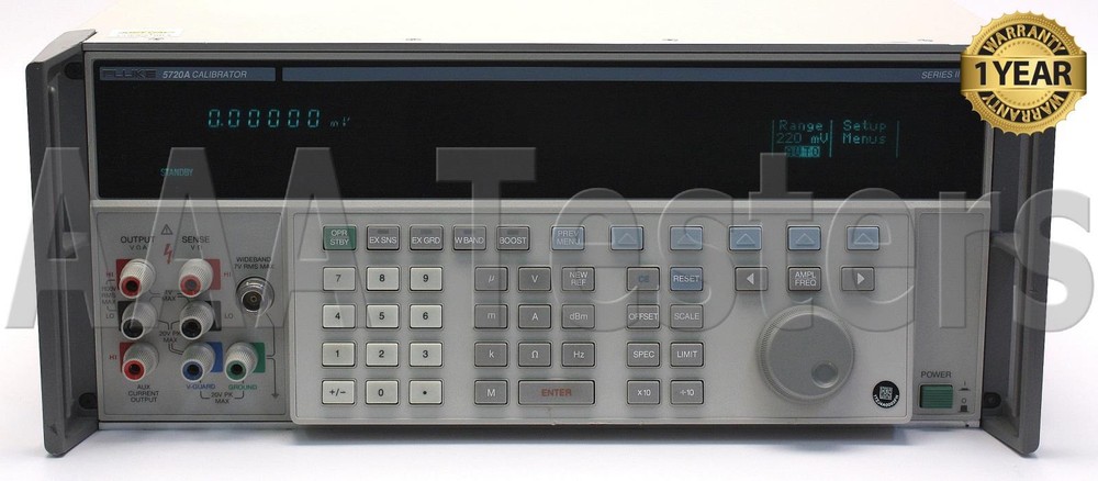 Fluke 5720A Multi Function Calibrator w/ 03 Wideband
