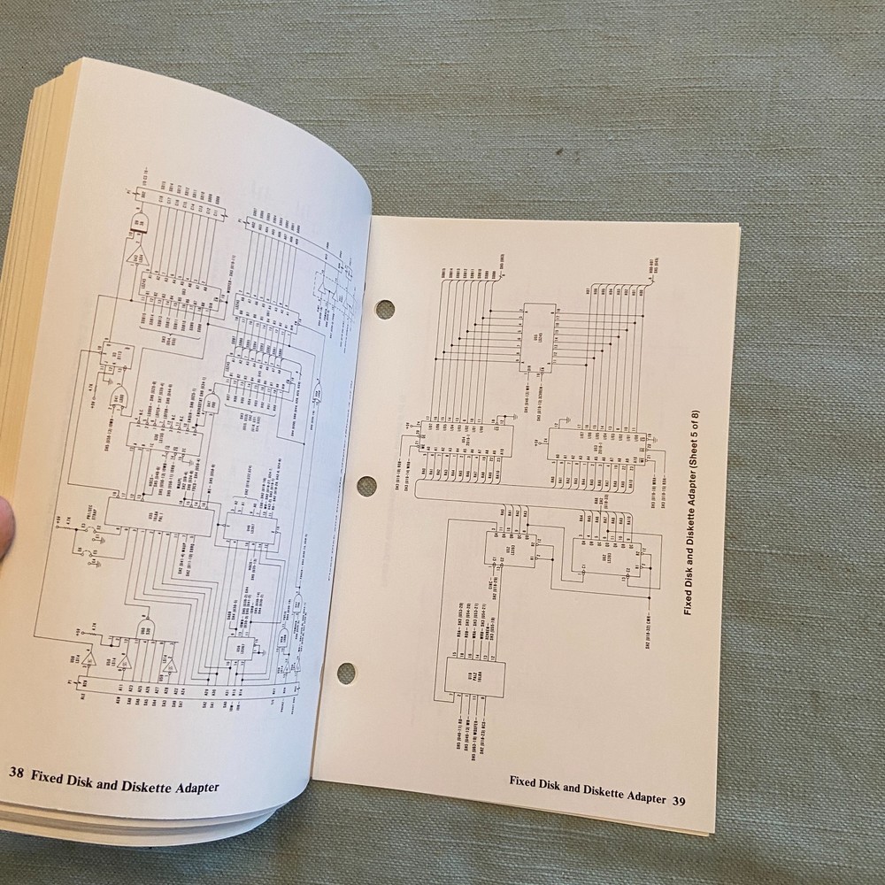 IBM PC Hardware Reference Library Technical Reference Options Adapters Vol 1 & 2