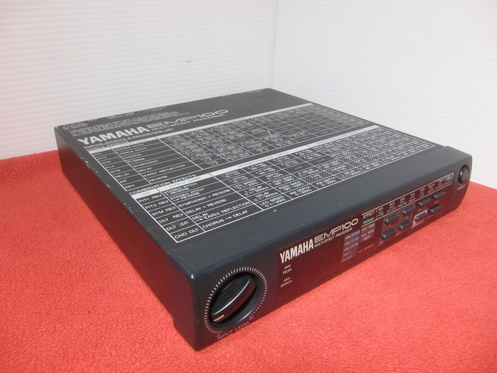 Yamaha EMP100 Guitar Studio Multi Effects Processor Tested / Made in Japan