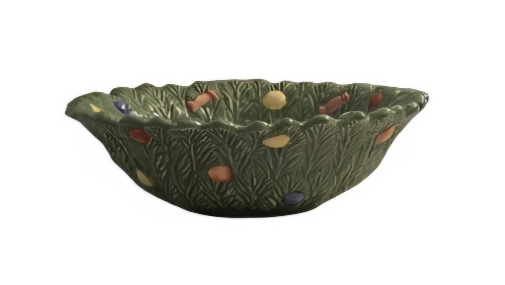 Spode Christmas Tree Tibdit Dish Hand Painted