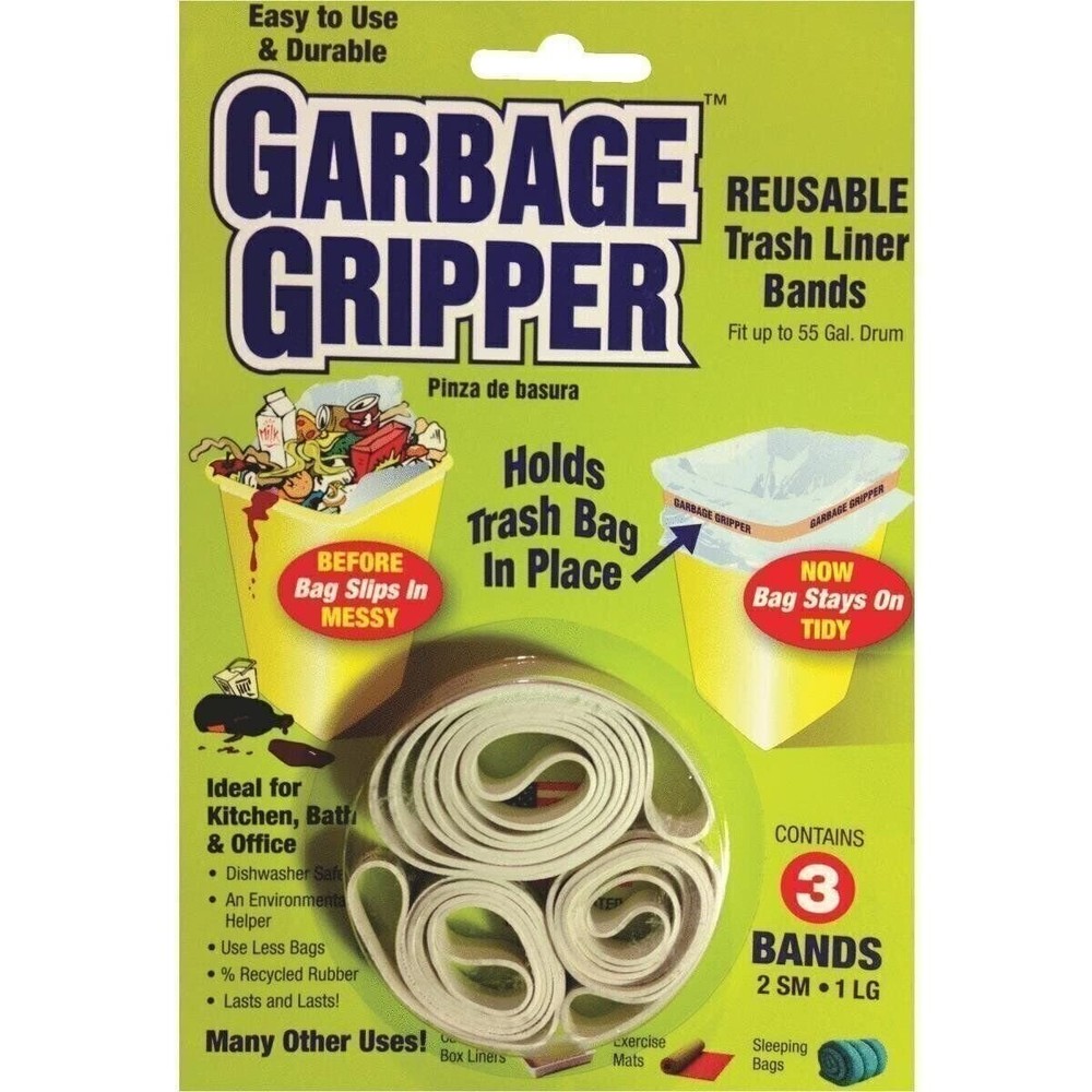Garbage Gripper 3Pk Garbage Gripper Band