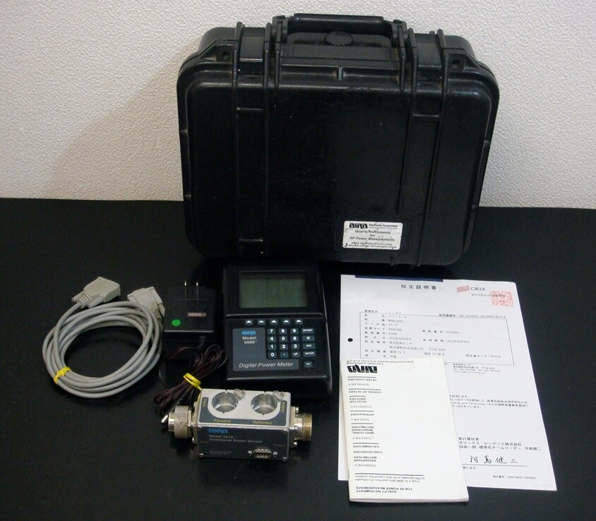 BIRD Electronic Corporation. Model 5000 5010 Digital Power Meter
