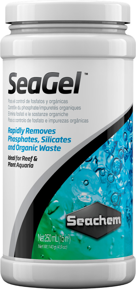 SEACHEM SEAGEL Phosphate/Silicate/Organics Remover/Control  250 ML