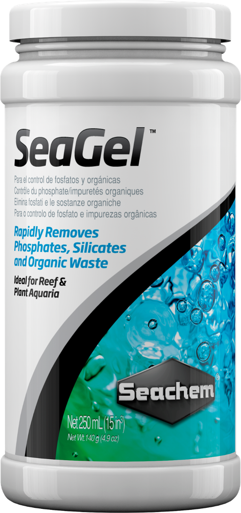 SEACHEM SEAGEL Phosphate/Silicate/Organics Remover/Control 250 ML