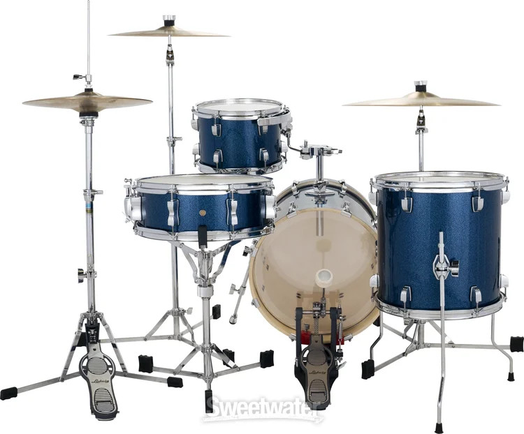 Ludwig Breakbeats by Questlove 4-piece Shell Pack - Deep Blue Sparkle