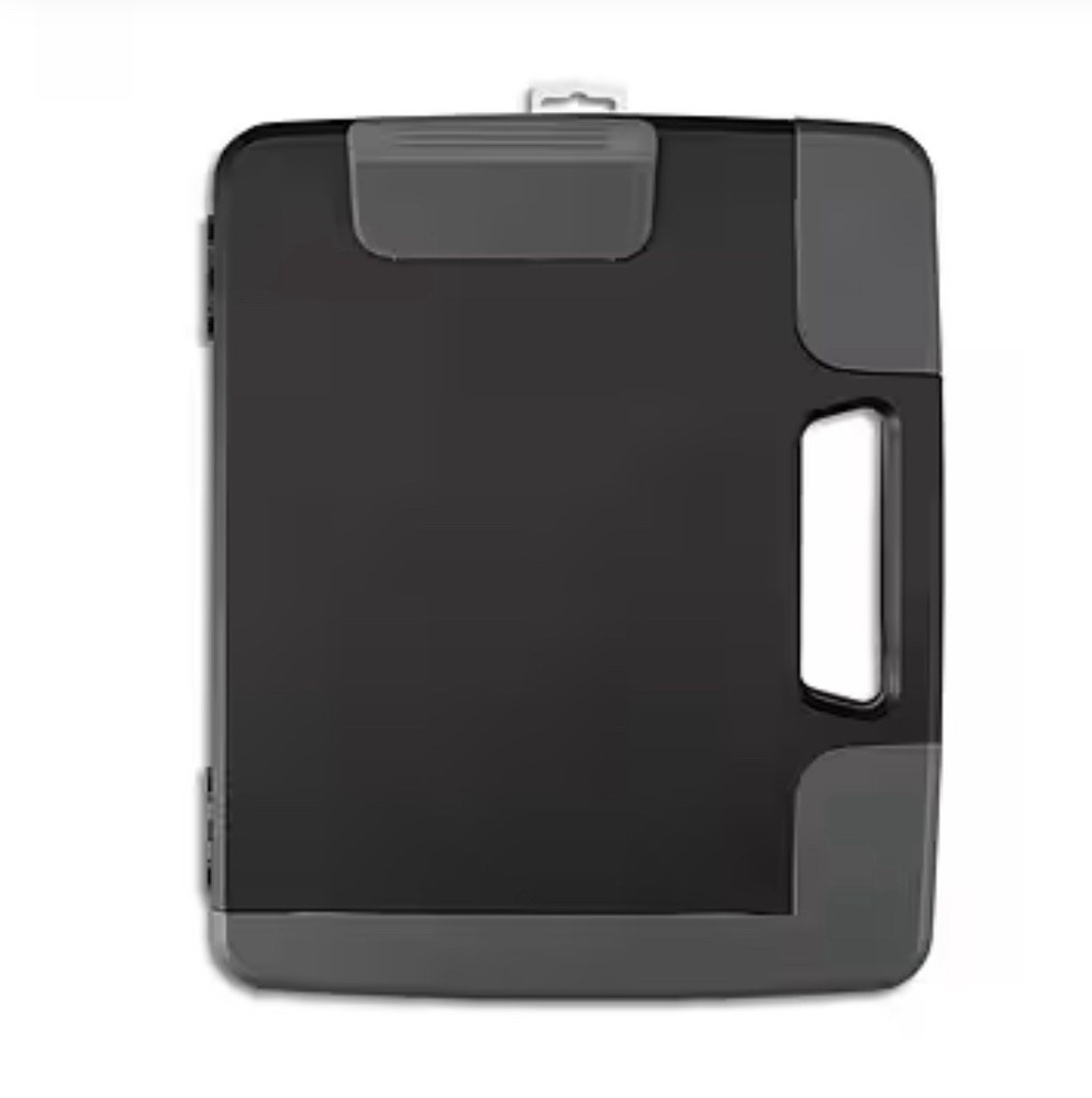 Staples Portable Clipboard, Black And Grey, Safe, Secure Document Storage