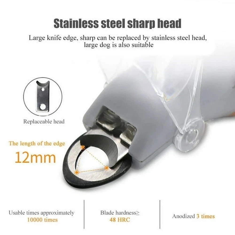Professional Dog Nail Clippers With Led Light