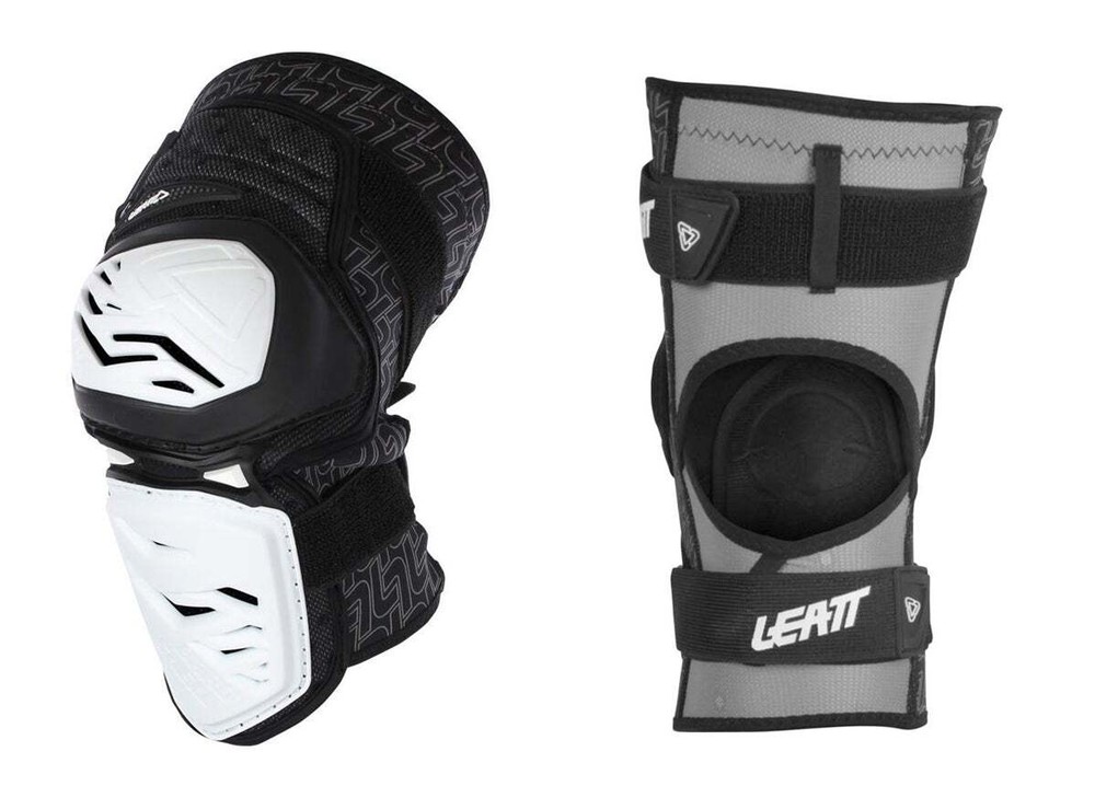 Leatt Enduro Knee Guard - Hard Shell - White - 2014