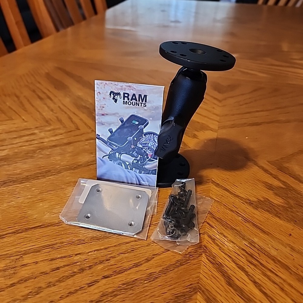 RAM Mounts Universal Double Ball Mount. RAM-B-101U with Medium Arm