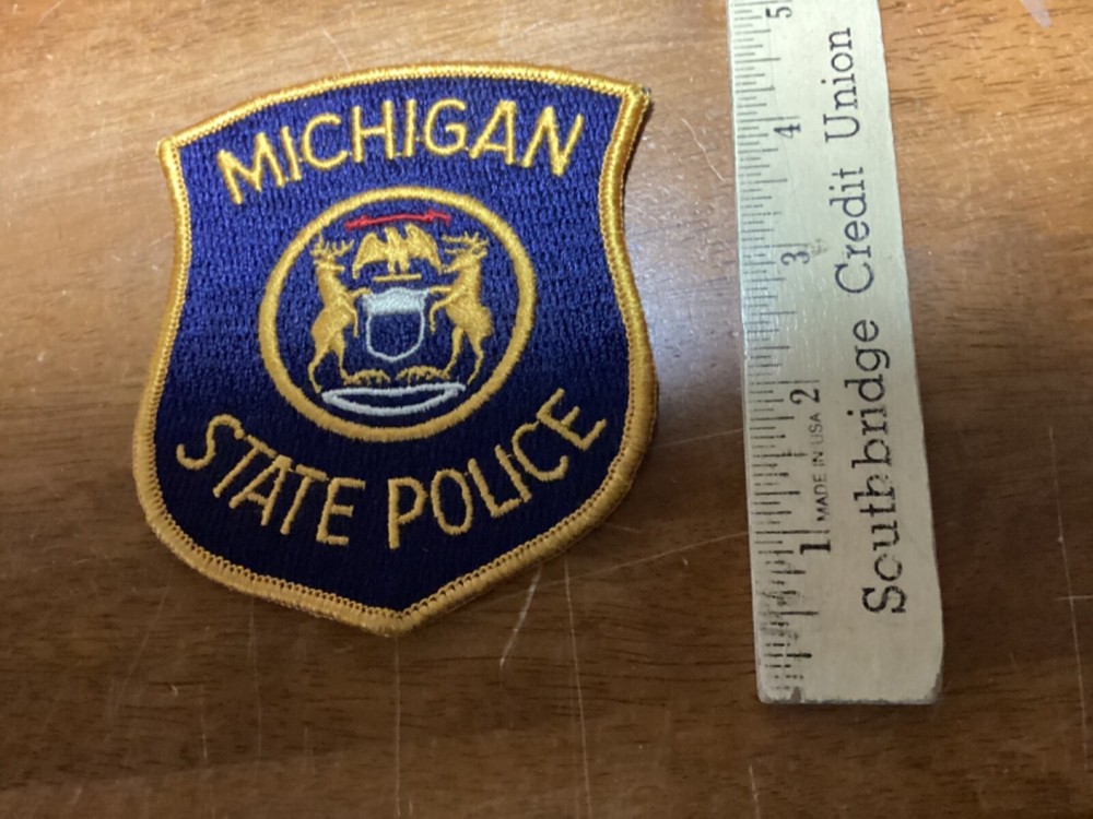 Michigan vest obsolete  patch bx AA #14