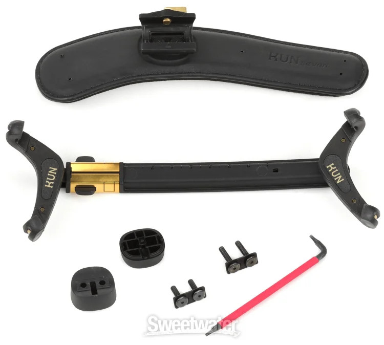 KUN Seven Violin Shoulder Rest - 4/4 Size