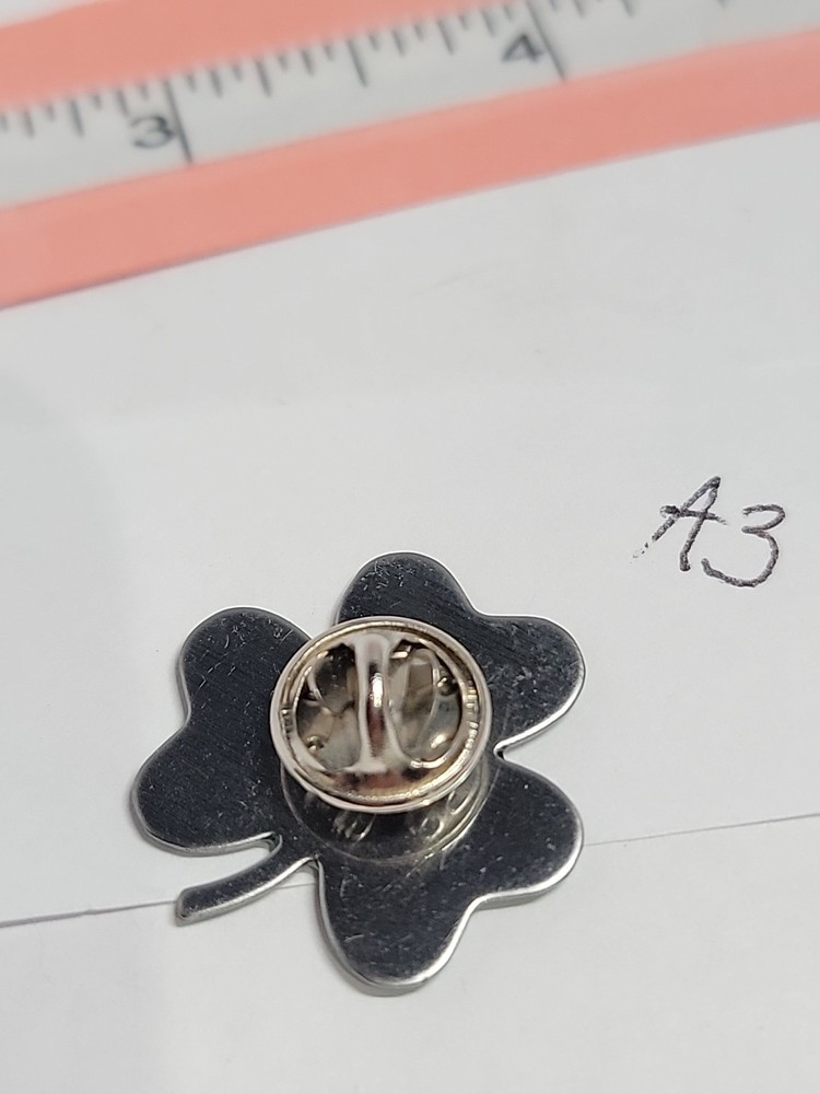 Green Shamrock Lite Beer Tac Pin