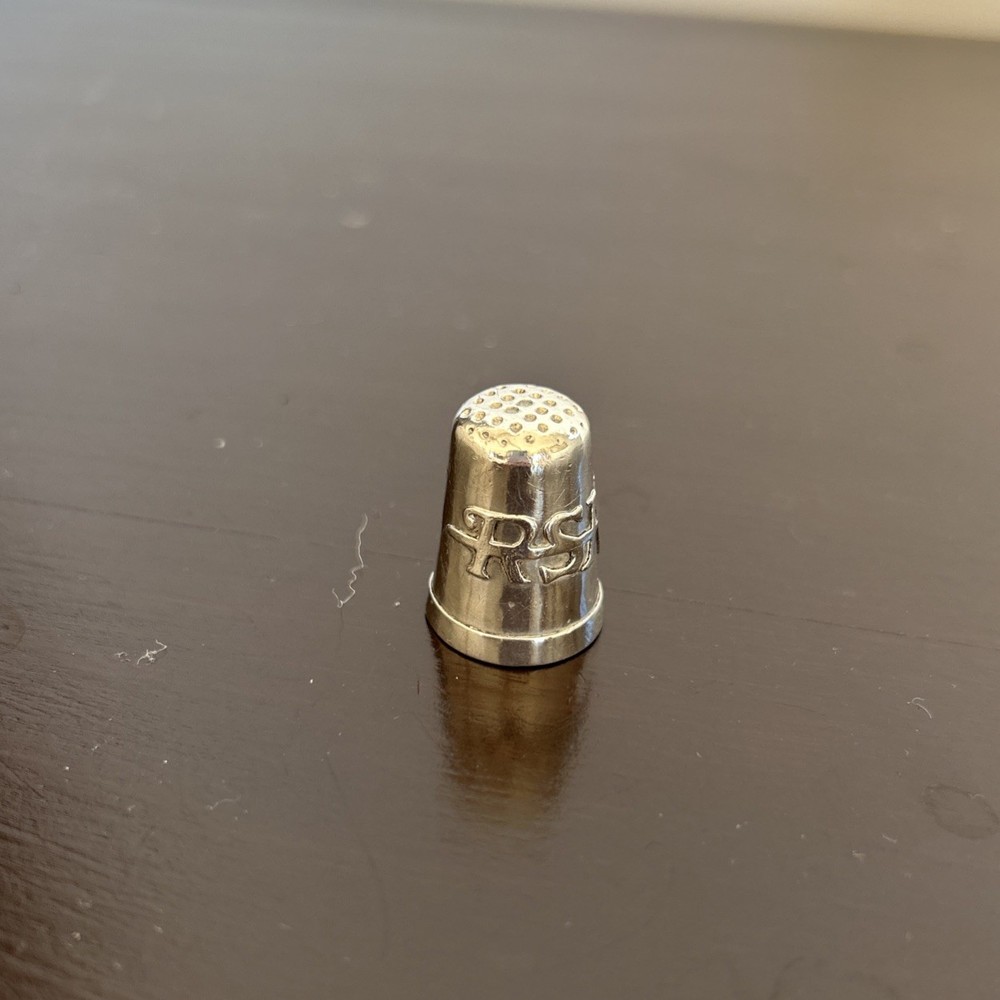 Sterling Antique Thimble