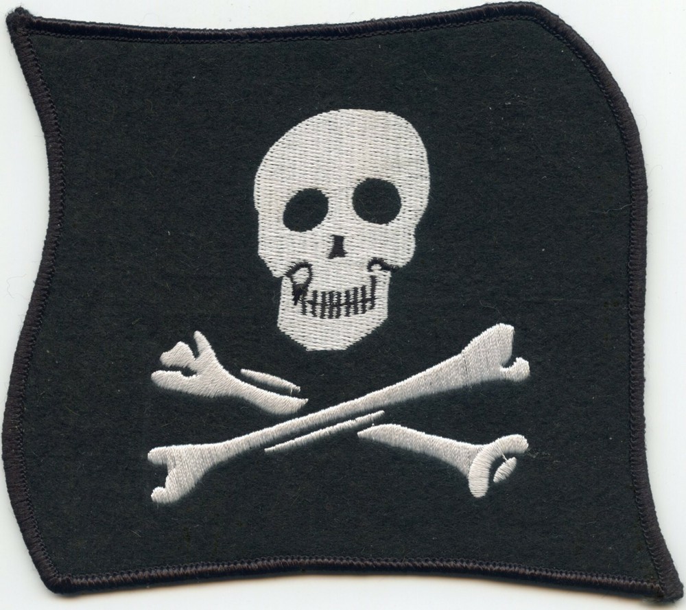 felt PIRATE FLAG PATCH SKULL PATCH PIRATE SHIP PATCH not police PATCH