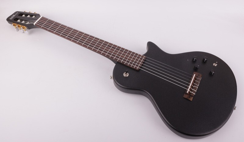 electric classical guitar Silent nylon string travel portable built in effect