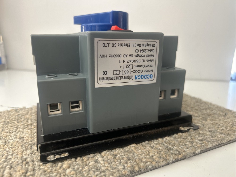 Transfer Switch Mini Change-Over Switch Automatic Transfer Switch Dual Power 63a