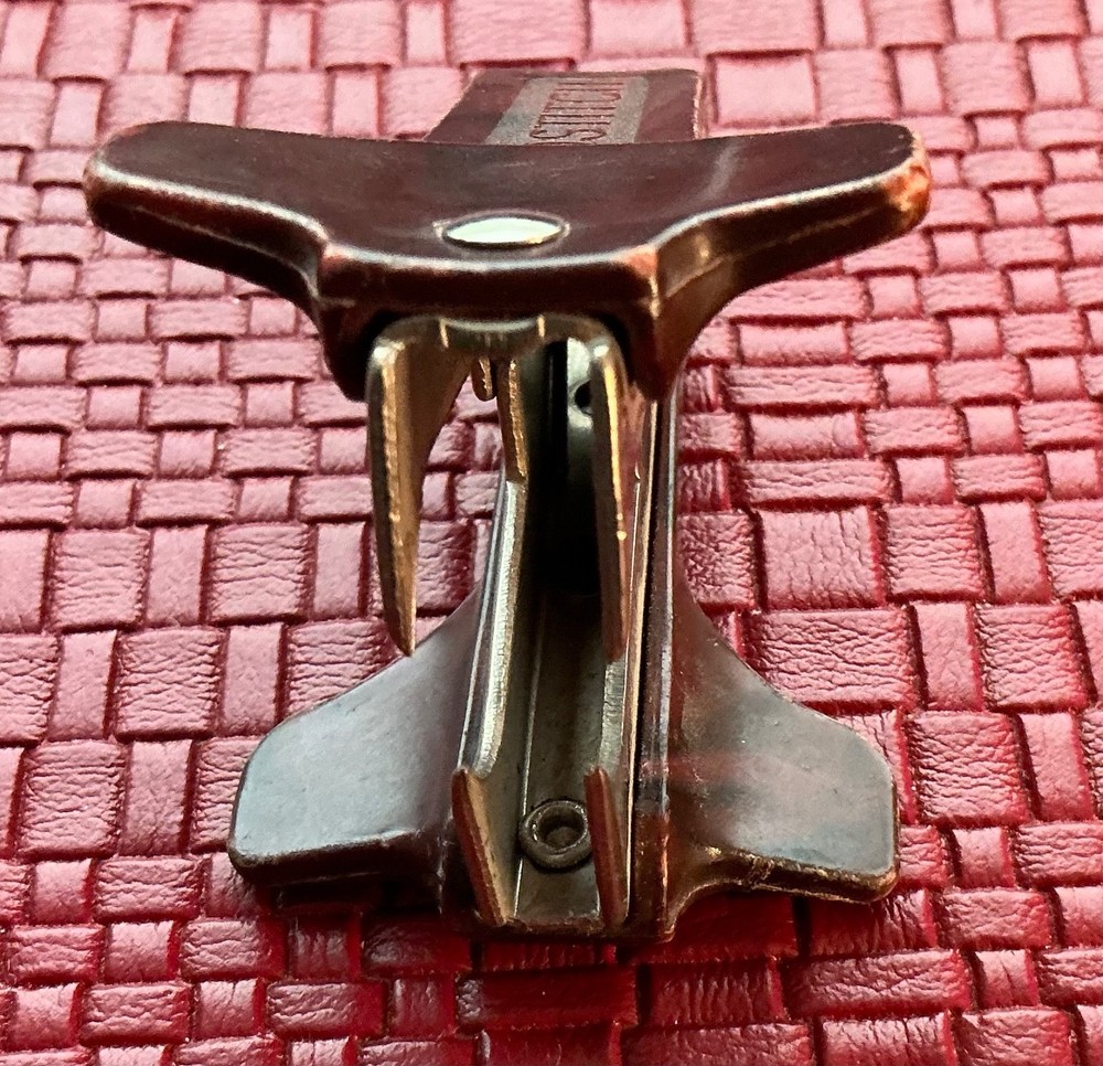 Vintage Staple Remover Brown Bakelite Ace Bostitch