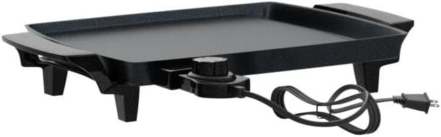 Non Stick Griddle Electric Plate Grill Small Compact Cooking Liddle Griddle