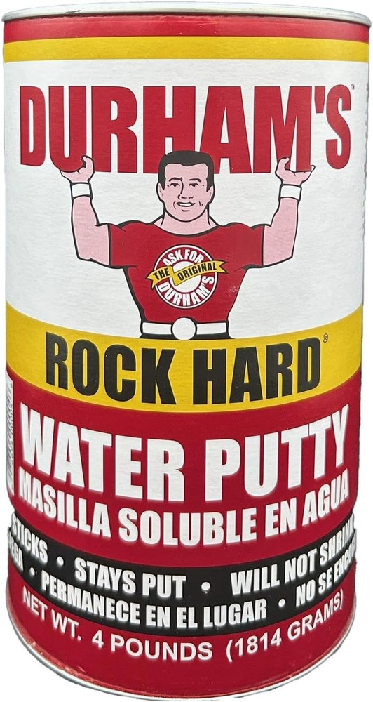DURHAM'S Rock Hard Water Putty - 4Lb Container