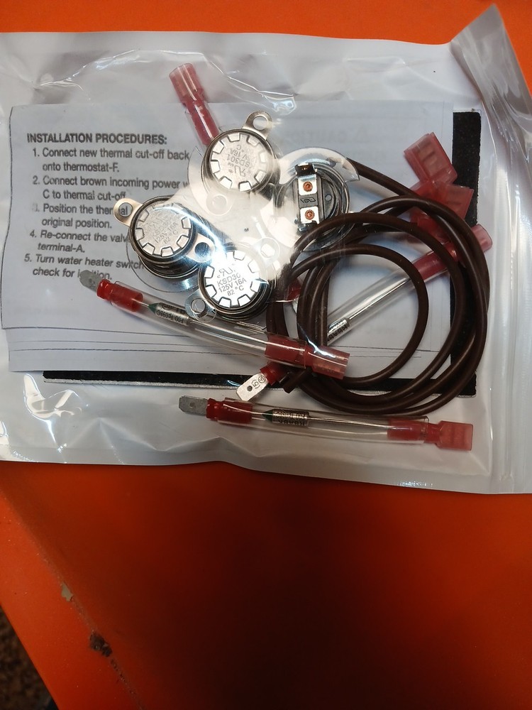 RV Water Heater Thermostat Replacement Parts Assembly Compatible as shown