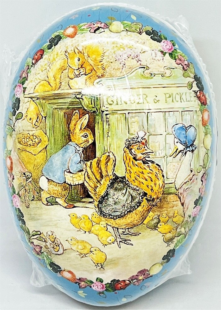 PETER RABBIT (4x3) EASTER EGG-Handmade in Germany-Mint Condition/Factory Sealed!