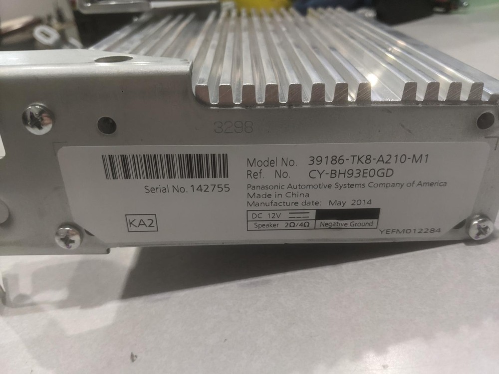 14 ODYSSEY Amplifier ID# 39186TK8A21