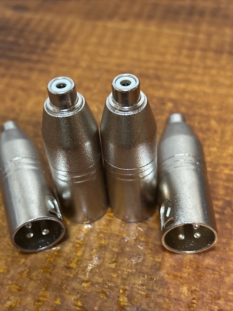 Adapter - RCA F to XLRM