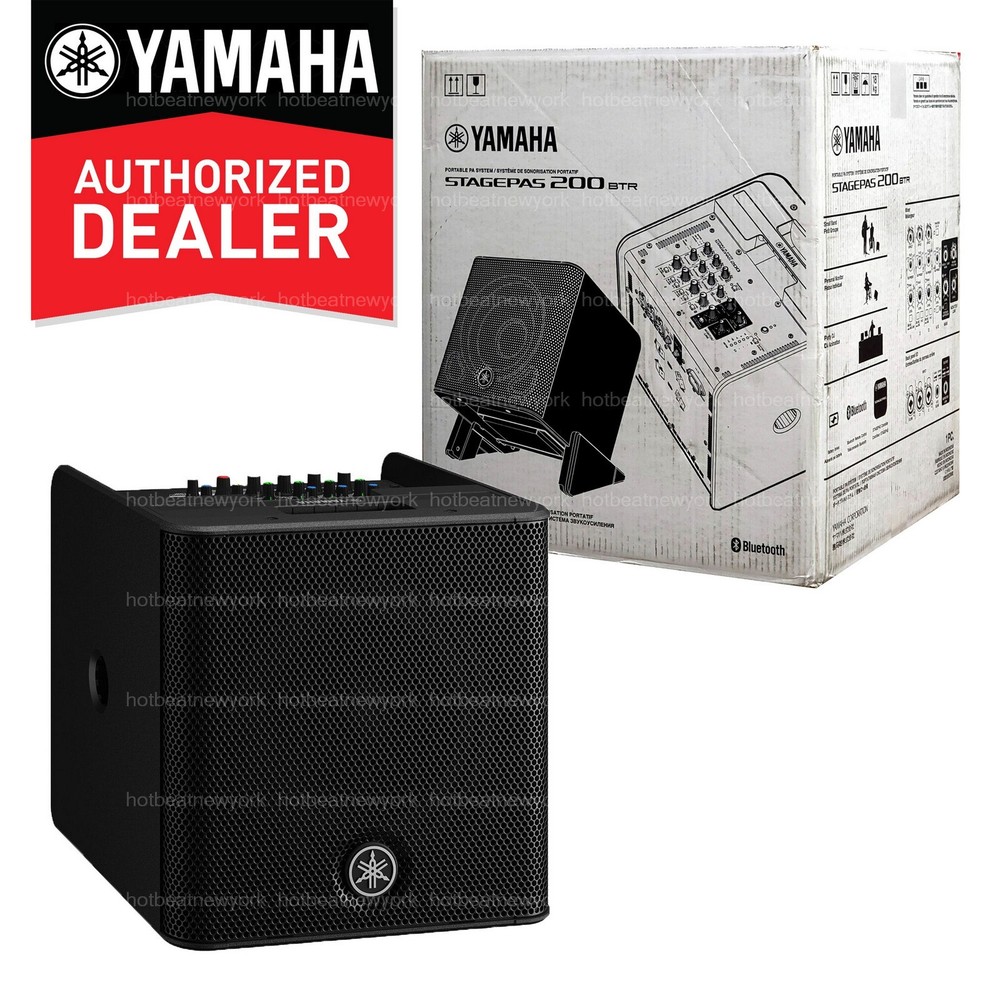 Yamaha STAGEPAS 200BTR Battery-powered Portable PA System with Bluetooth
