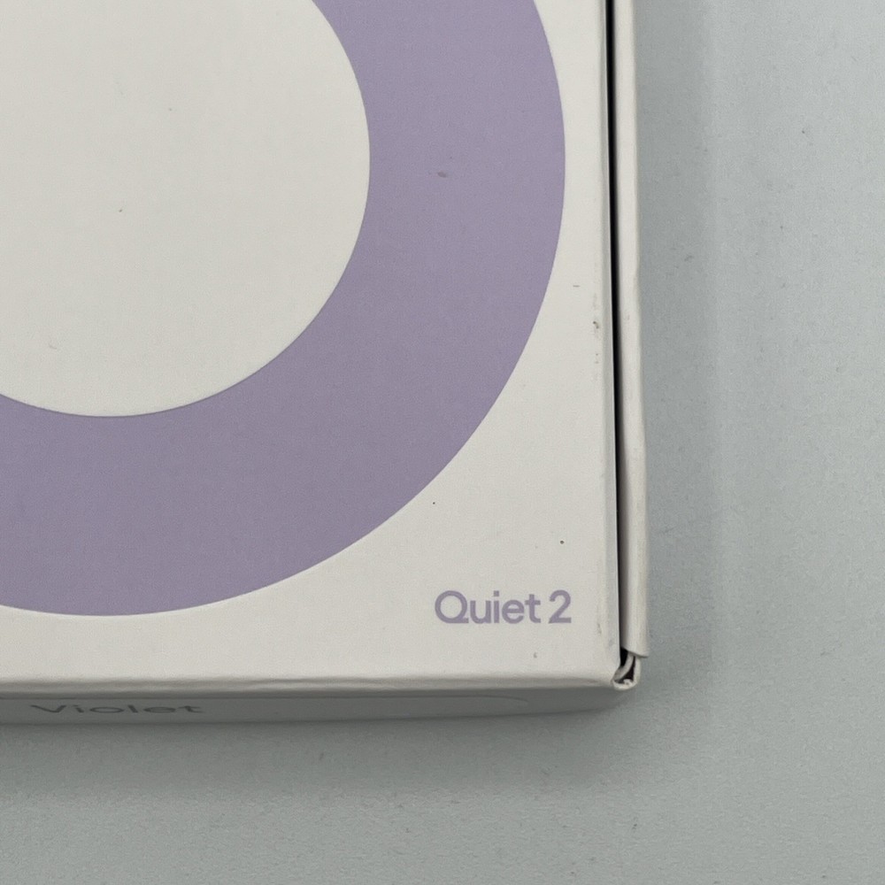 Loop Quiet 2 Ear Plugs Noise Reduction Super Soft Reusable Hearing Violet