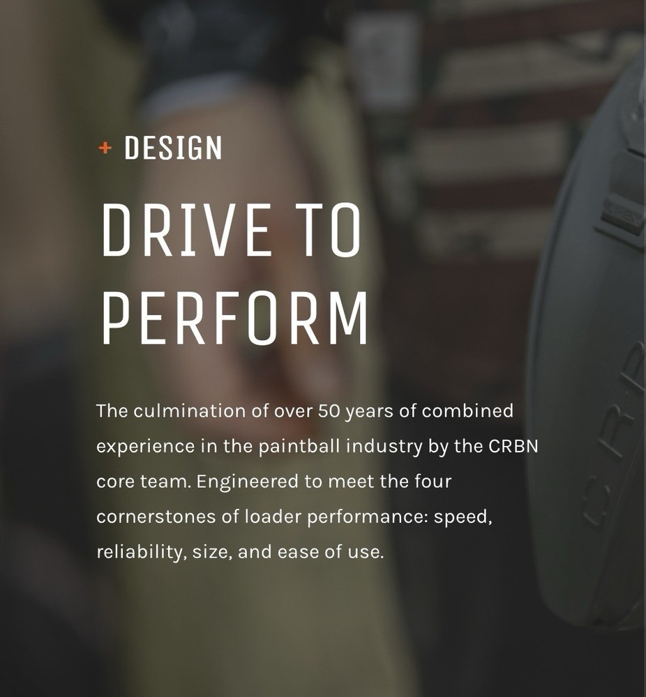 NEW CARBON CRBN DRV Paintball Loader - Lime