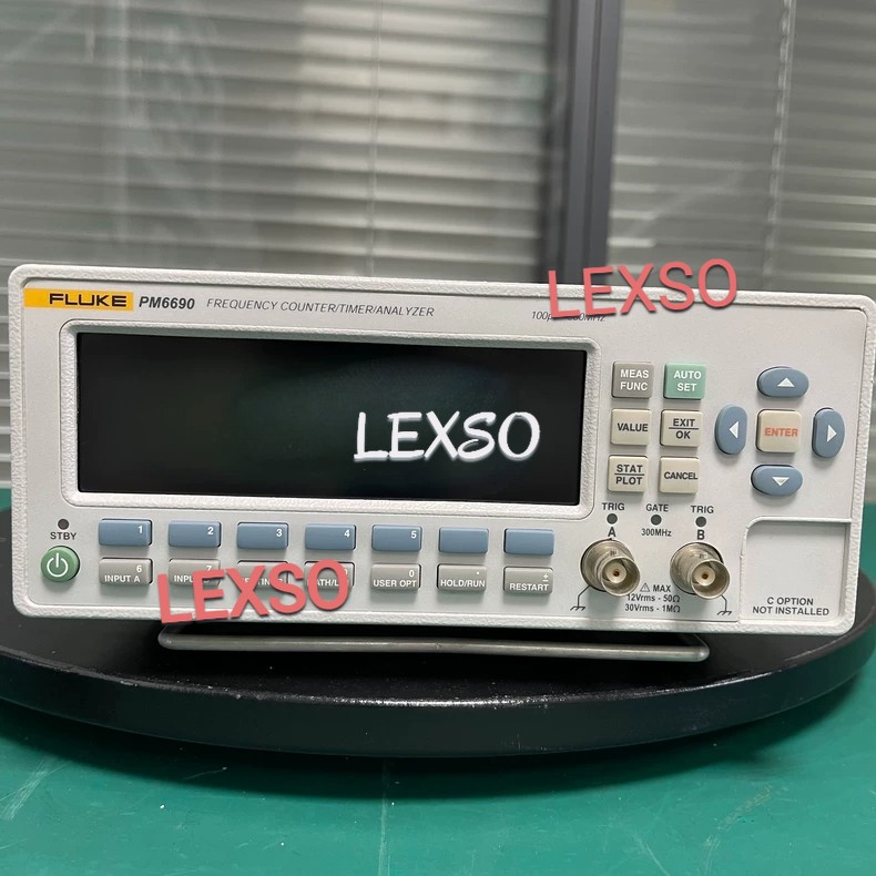 Fluke PM6690 Frequency Counter/Timer/Analyzer 100ps-300MHz Unit #L