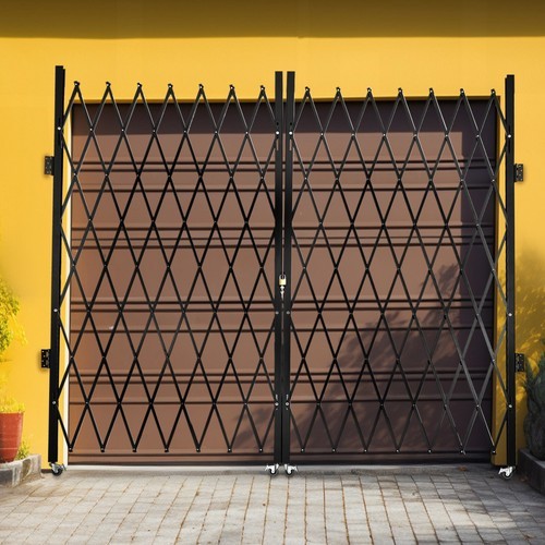 Folding Security Gate Double Door Expand Gate Security Folding Scissor Gate